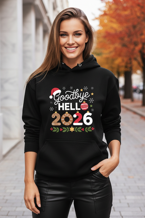 Dukserica MANDIOLSA, Boja: crna, IVET.HR - MODERNA ODJEĆA