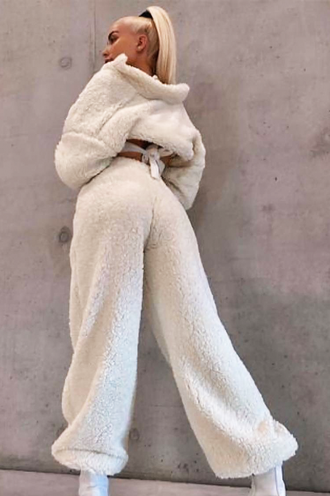 Komplet PULVENDA ECRU, Boja: drap, IVET.HR - MODERNA ODJEĆA