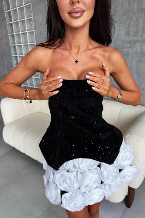 Haljina ROSENSA WHITE, Boja: bijela, IVET.HR - MODERNA ODJEĆA