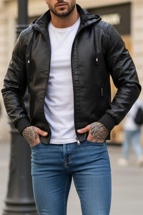 Muška jakna JUSTIZ, Boja: crna, IVET.HR - MODERNA ODJEĆA