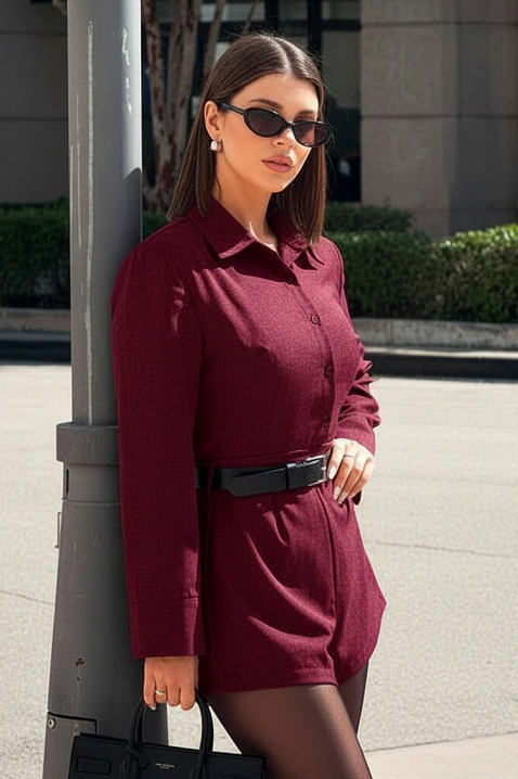 Komplet PANTESINA BORDO, Boja: bordo, IVET.HR - MODERNA ODJEĆA