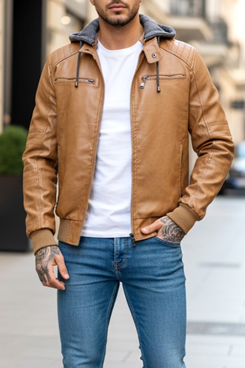 Muška jakna XETER, Boja: svjetlosmeđa, IVET.HR - MODERNA ODJEĆA