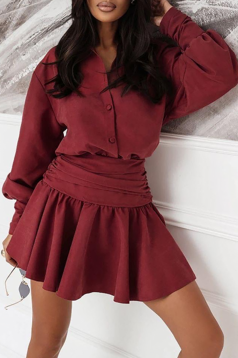 Haljina BELETINA RED, Boja: crvena, IVET.HR - MODERNA ODJEĆA