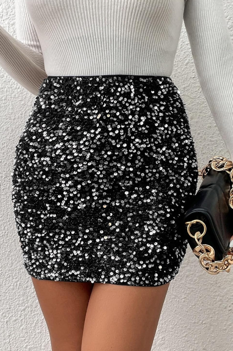 Suknja VALORANA, Boja: crna, IVET.HR - MODERNA ODJEĆA