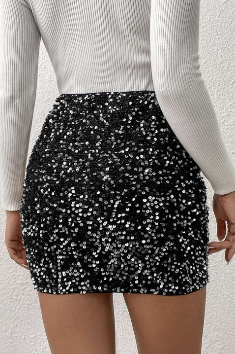 Suknja VALORANA, Boja: crna, IVET.HR - MODERNA ODJEĆA