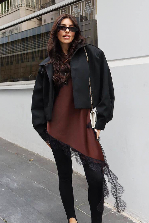 Tunika ZALFERSA BROWN, Boja: smeđa, IVET.HR - MODERNA ODJEĆA