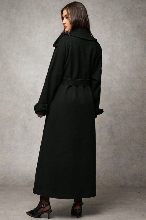 Kaput PREMIELA BLACK, Boja: crna, IVET.HR - MODERNA ODJEĆA