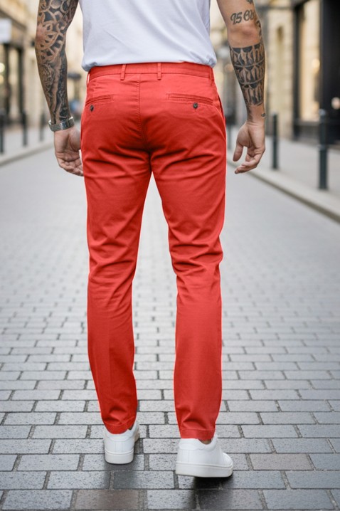 Muške hlače TOXER CORAL, Boja: koraljna, IVET.HR - MODERNA ODJEĆA