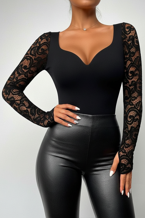 Ženska bluza HREVELDA BLACK, Boja: crna, IVET.HR - MODERNA ODJEĆA