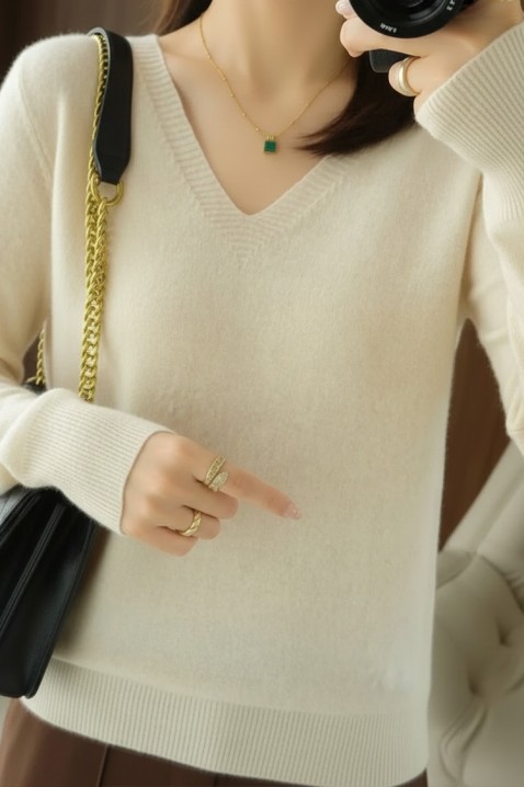 Džemper ABEROLSA BEIGE, Boja: bež, IVET.HR - MODERNA ODJEĆA