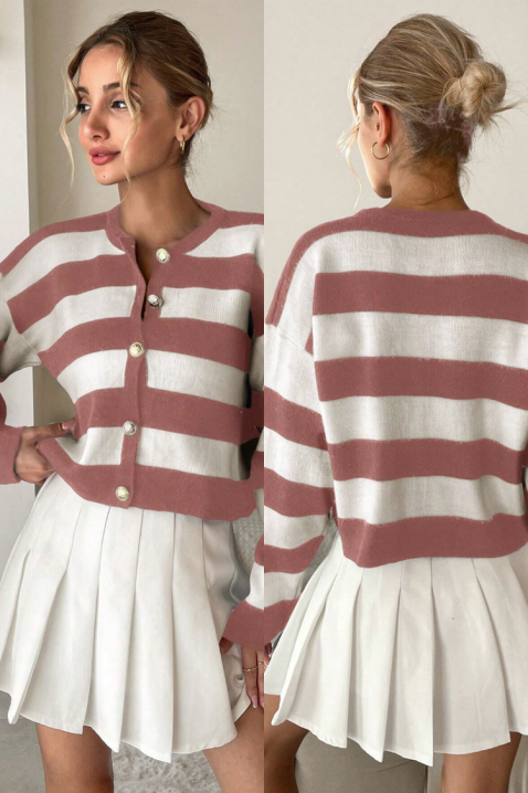 Kardigan AMORNEZA PUDRA, Boja: pudera, IVET.HR - MODERNA ODJEĆA