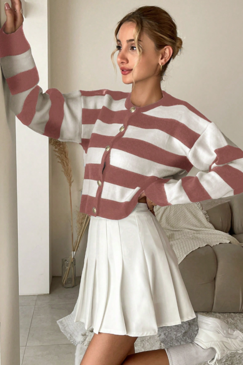 Kardigan AMORNEZA PUDRA, Boja: pudera, IVET.HR - MODERNA ODJEĆA