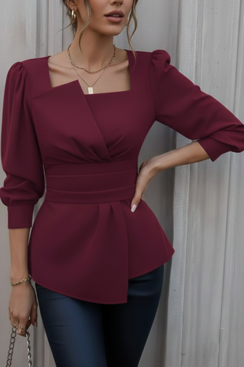 Ženska bluza RAZBANA BORDO, Boja: bordo, IVET.HR - MODERNA ODJEĆA