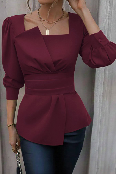 Ženska bluza RAZBANA BORDO, Boja: bordo, IVET.HR - MODERNA ODJEĆA