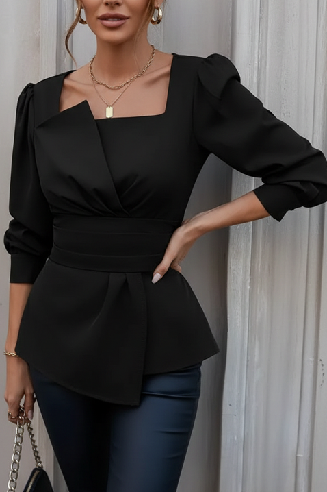 Ženska bluza RAZBANA BLACK, Boja: crna, IVET.HR - MODERNA ODJEĆA