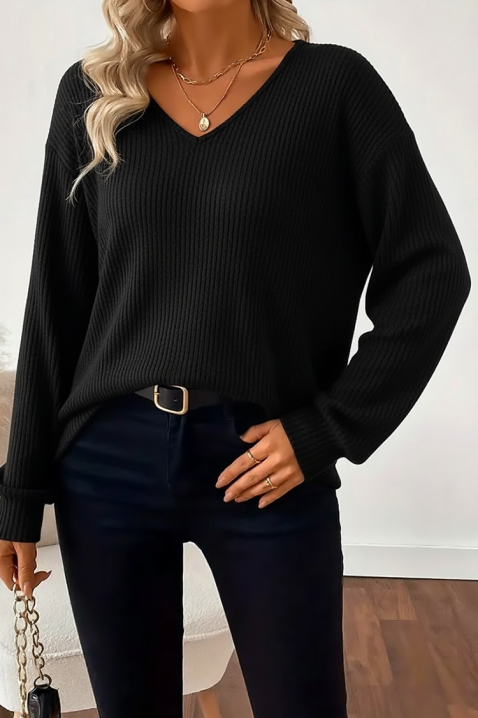 Ženska bluza ERMOLTA BLACK, Boja: crna, IVET.HR - MODERNA ODJEĆA