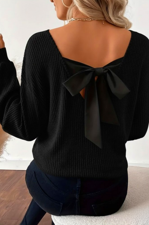 Ženska bluza ERMOLTA BLACK, Boja: crna, IVET.HR - MODERNA ODJEĆA