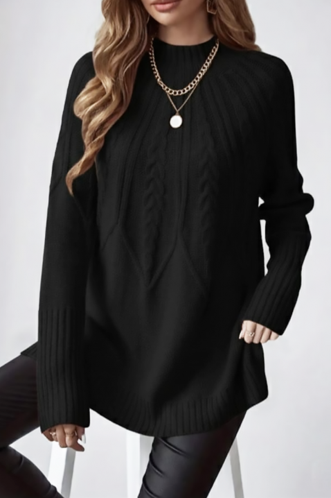 Džemper ZARVELDA BLACK, Boja: crna, IVET.HR - MODERNA ODJEĆA