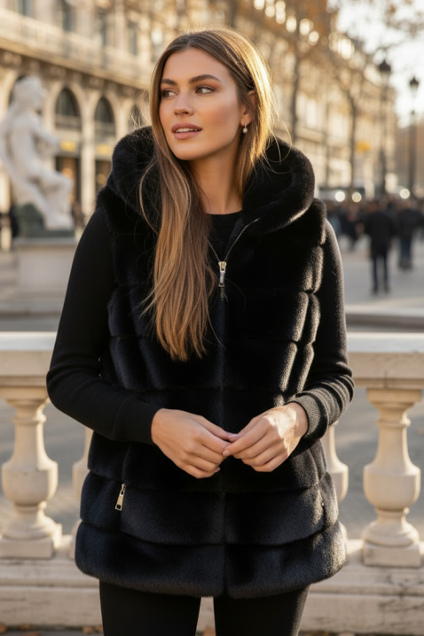 Prsluk FLURILZA BLACK, Boja: crna, IVET.HR - MODERNA ODJEĆA