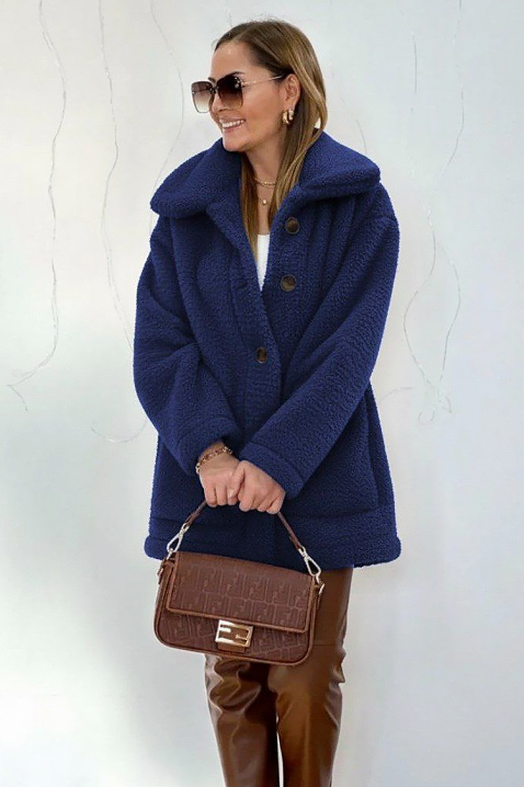 Kaput RELEVA NAVY, Boja: tamnoplava, IVET.HR - MODERNA ODJEĆA