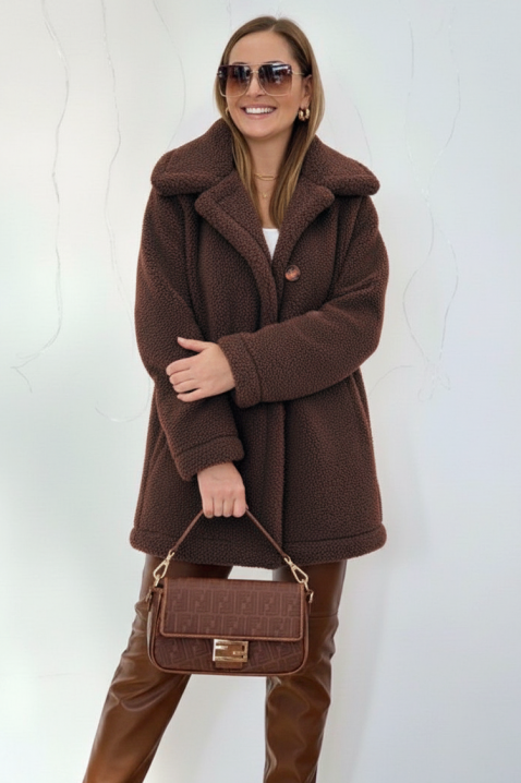 Kaput RELEVA BROWN, Boja: smeđa, IVET.HR - MODERNA ODJEĆA