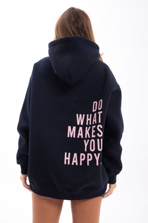 Dukserica TRISORDA BLACK, Boja: crna, IVET.HR - MODERNA ODJEĆA