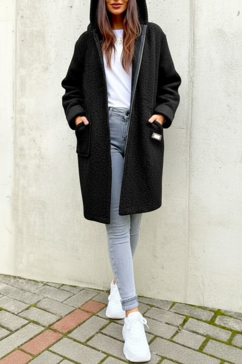 Kardigan VLADENZA BLACK, Boja: crna, IVET.HR - MODERNA ODJEĆA