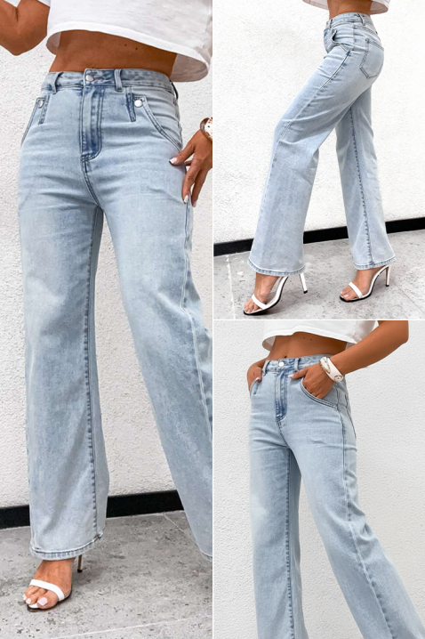 Traperice AMERSOTA, Boja: plava, IVET.HR - MODERNA ODJEĆA