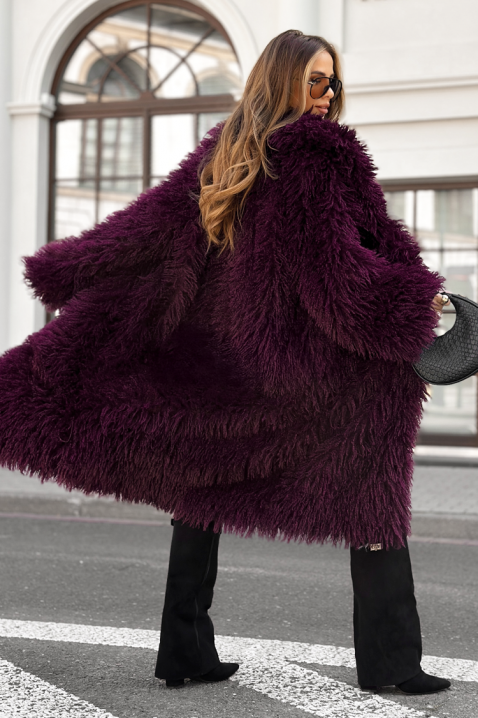 Kaput EMEGONSA PURPLE, Boja: ljubičasta, IVET.HR - MODERNA ODJEĆA