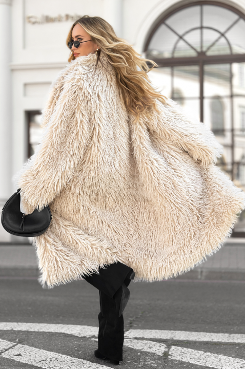 Kaput EMEGONSA ECRU, Boja: drap, IVET.HR - MODERNA ODJEĆA