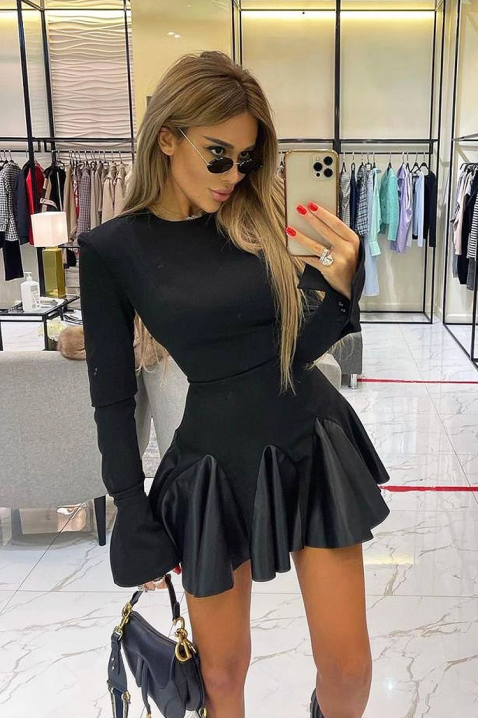 Haljina AGLORTA, Boja: crna, IVET.HR - MODERNA ODJEĆA