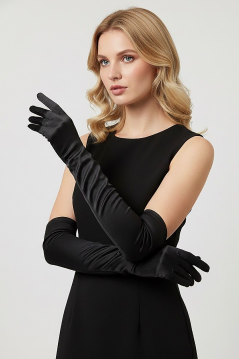 Ženske rukavice KADIFELZA, Boja: crna, IVET.HR - MODERNA ODJEĆA