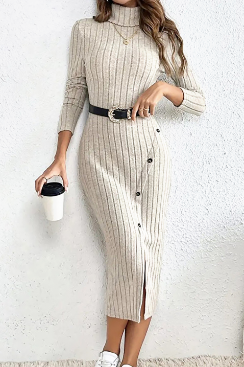 Haljina BRISOLZA BEIGE, Boja: bež, IVET.HR - MODERNA ODJEĆA