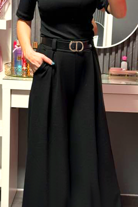 Hlače ILOPERNA BLACK, Boja: crna, IVET.HR - MODERNA ODJEĆA