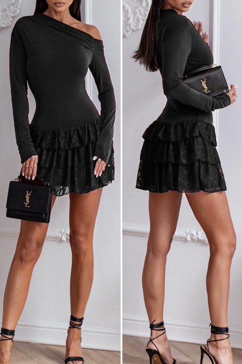 Haljina KARULZA BLACK, Boja: crna, IVET.HR - MODERNA ODJEĆA