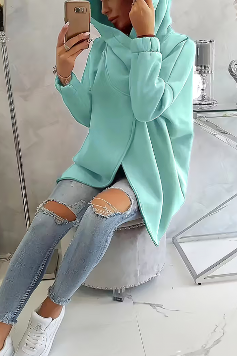 Dukserica SIOMEJA SKY, Boja: svijetlo plava, IVET.HR - MODERNA ODJEĆA