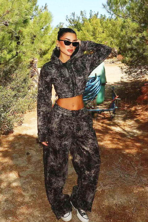 Komplet ZANGRONDA GRAFIT, Boja: grafitna, IVET.HR - MODERNA ODJEĆA