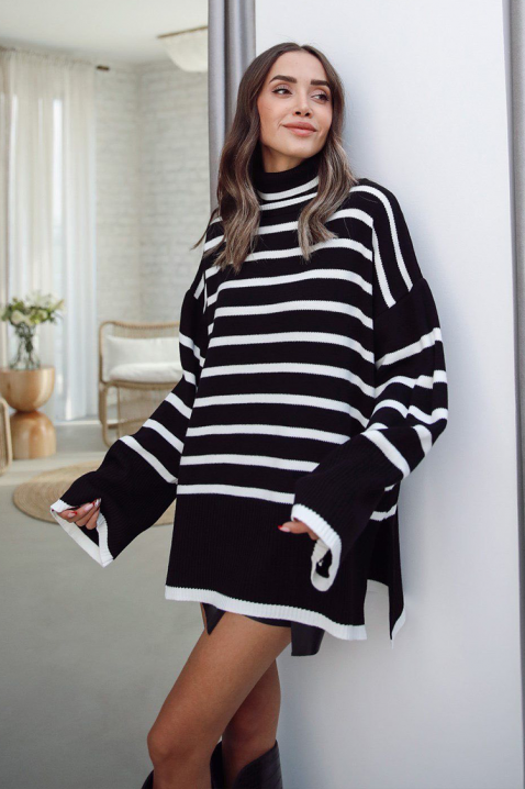 Džemper ALSETINA BLACK, Boja: crna, IVET.HR - MODERNA ODJEĆA