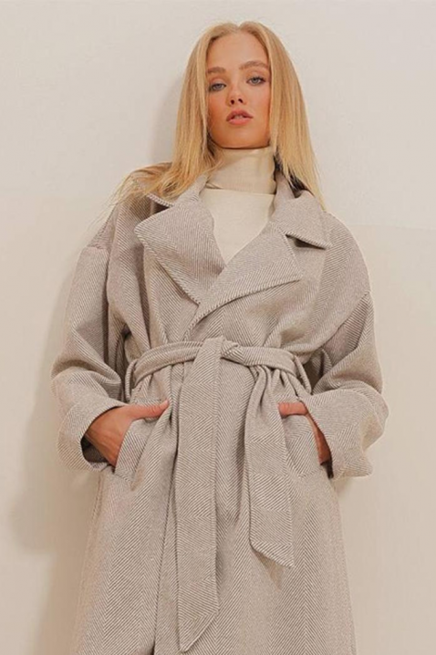 Kaput SILVONZA BEIGE, Boja: bež, IVET.HR - MODERNA ODJEĆA