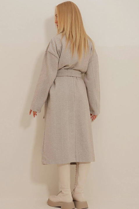 Kaput SILVONZA BEIGE, Boja: bež, IVET.HR - MODERNA ODJEĆA