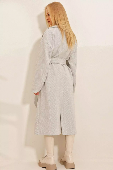Kaput SILVONZA GREY, Boja: siva, IVET.HR - MODERNA ODJEĆA