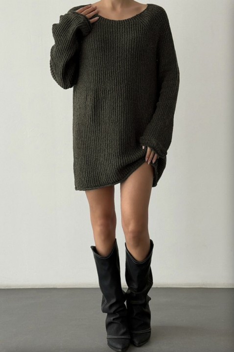 Džemper ALIZANA KHAKI, Boja: kaki, IVET.HR - MODERNA ODJEĆA