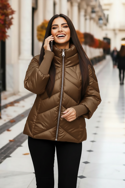 Jakna KAMARIYA BROWN, Boja: smeđa, IVET.HR - MODERNA ODJEĆA