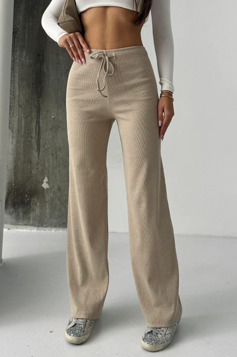 Hlače ZENTANA BEIGE, Boja: bež, IVET.HR - MODERNA ODJEĆA