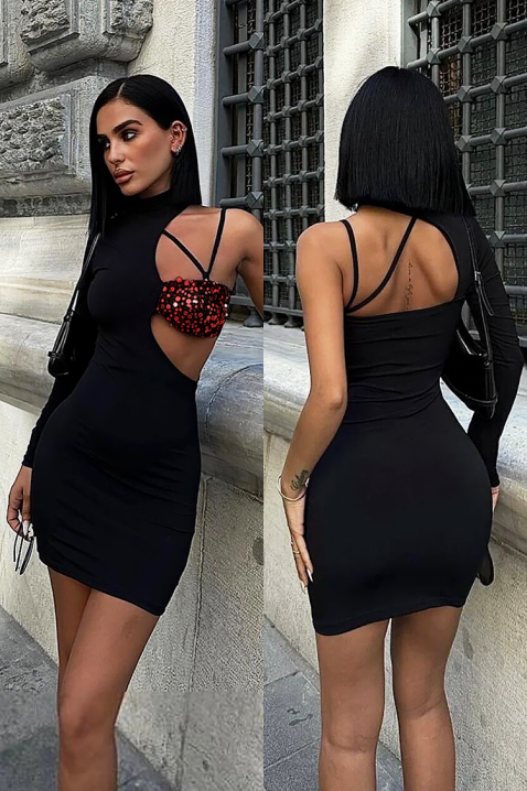 Haljina MADJORZA, Boja: crna, IVET.HR - MODERNA ODJEĆA