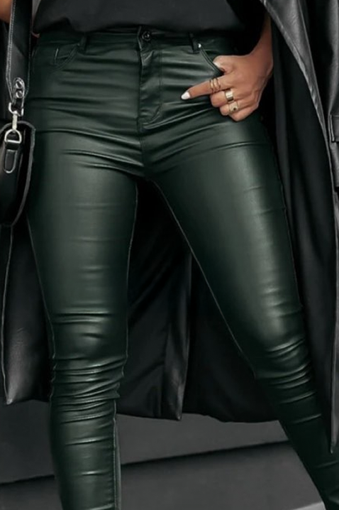 Hlače MAGLENZA, Boja: kaki, IVET.HR - MODERNA ODJEĆA