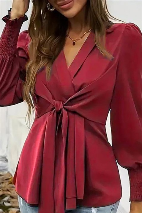 Ženska bluza GIRFOLZA BORDO, Boja: bordo, IVET.HR - MODERNA ODJEĆA