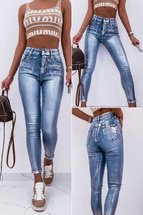 Traperice VTALILZA, Boja: svijetlo plava, IVET.HR - MODERNA ODJEĆA