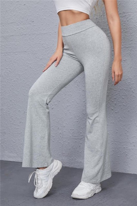 Hlače DENGORTA, Boja: siva, IVET.HR - MODERNA ODJEĆA