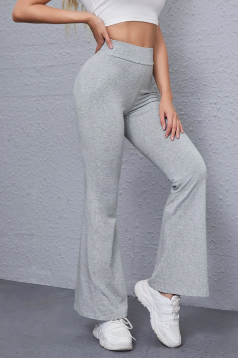 Hlače DENGORTA, Boja: siva, IVET.HR - MODERNA ODJEĆA